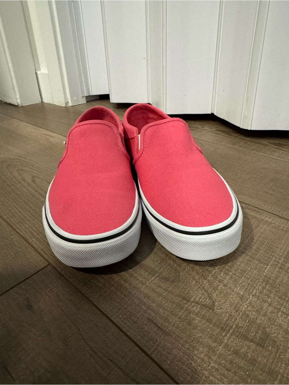 Vans Slip-On Canvas Shoes Pink